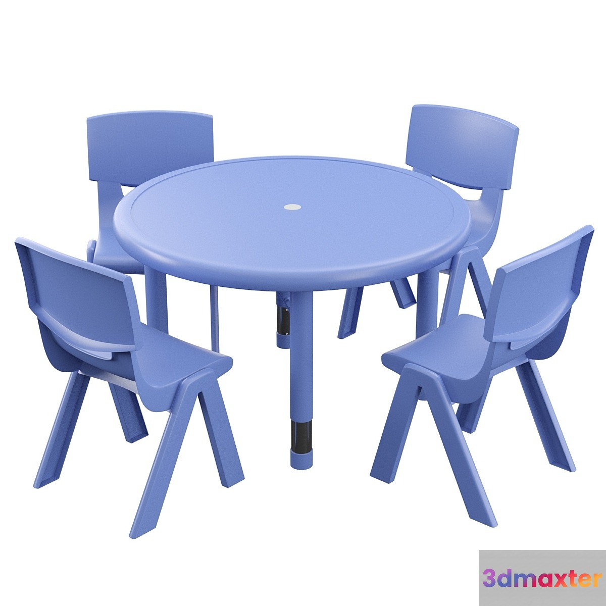 Hafner 5 Piece Circular Activity Table