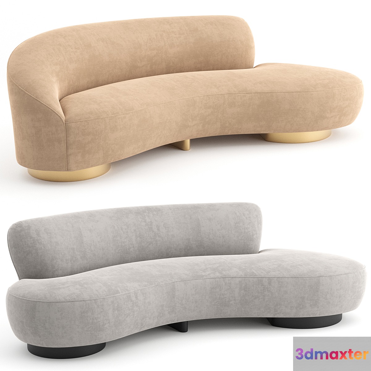 Mini Sofa by Vladimir Kagan 3D Max