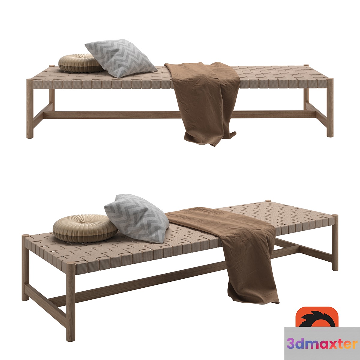 Jysk vadehavet daybed 3D Max