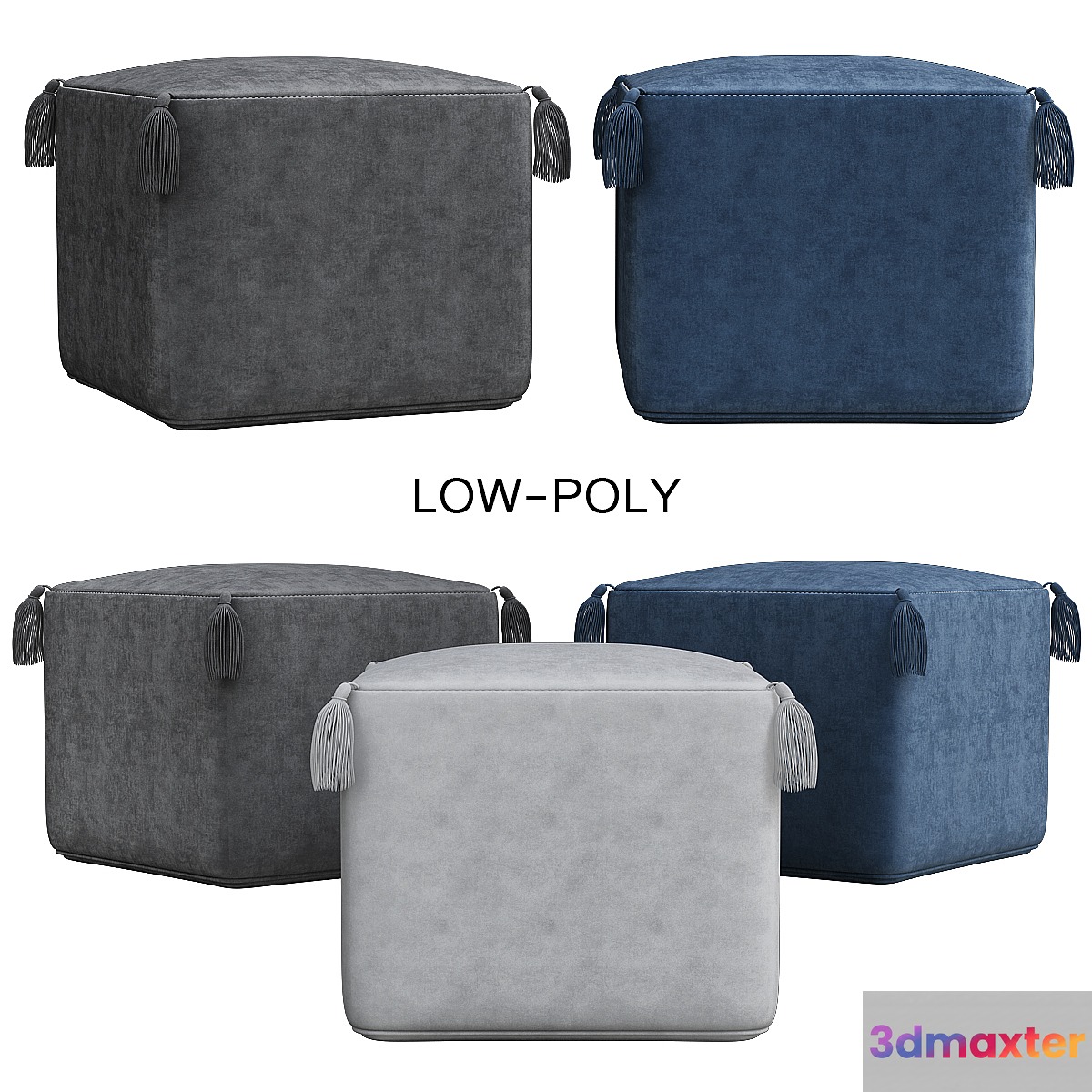 Mohave outdoor pouf