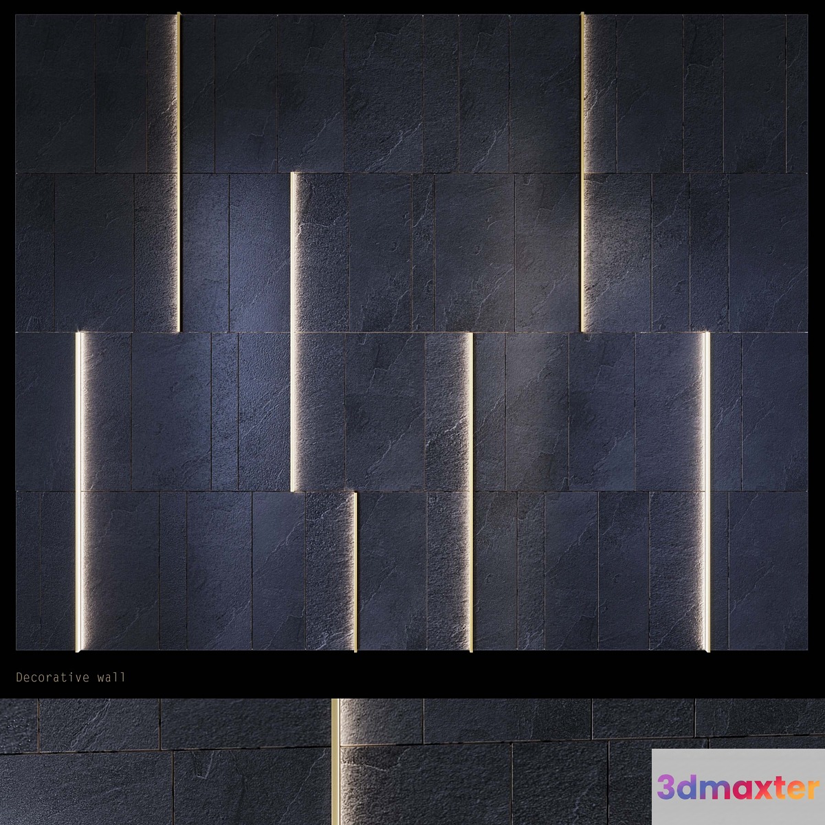 Decorative wall _ PN20 3D Max