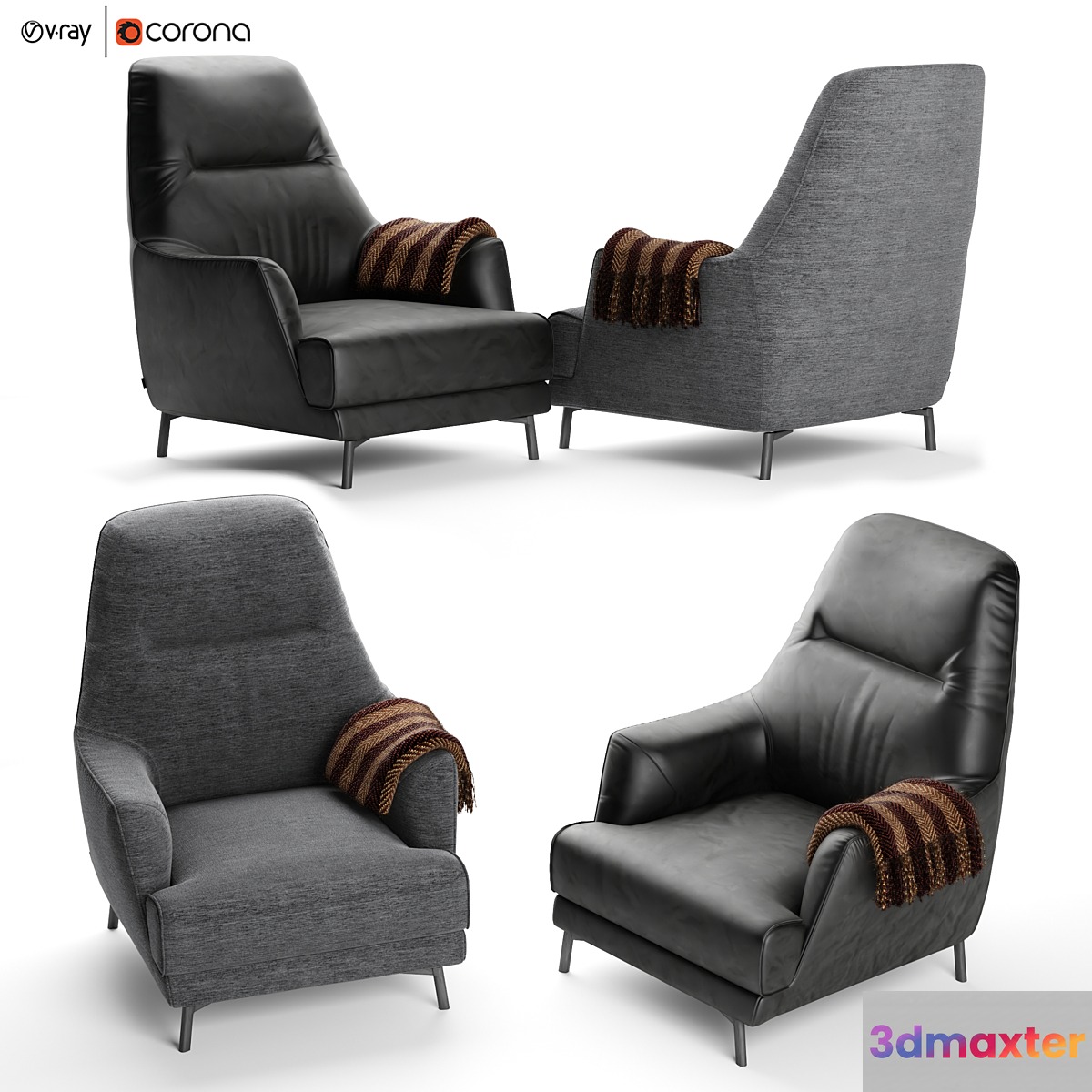 Leyra Armchair Natuzzi Italia