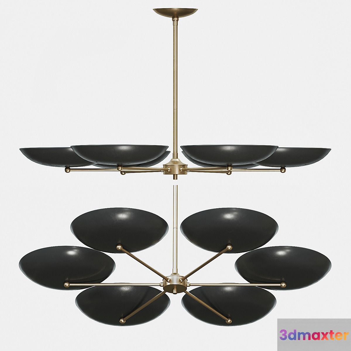 Arteriors griffith chandelier - No.2 3D Max