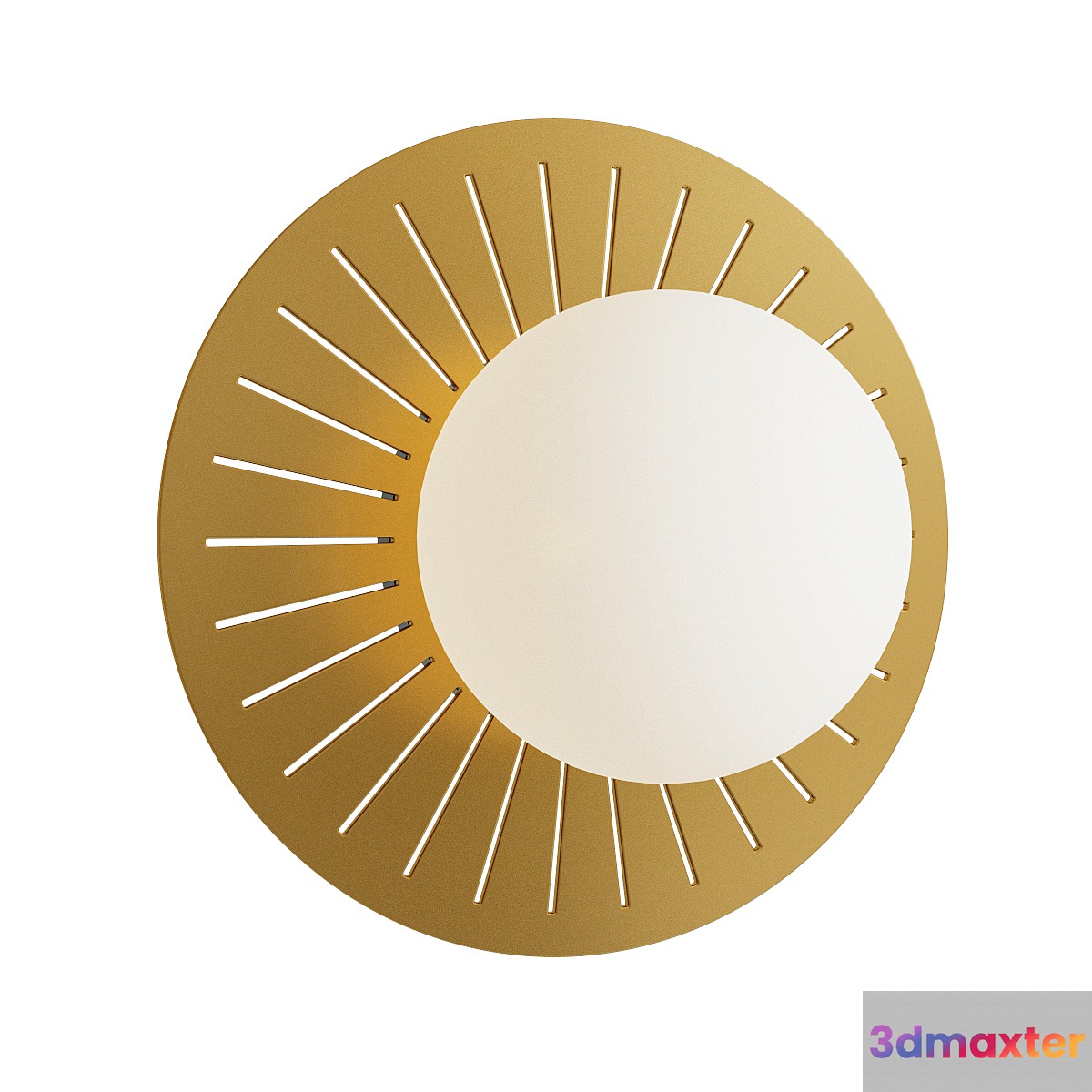 Sconce Balls & Discs 3D Max