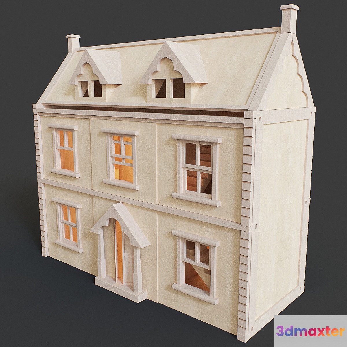Toy house 3D Max