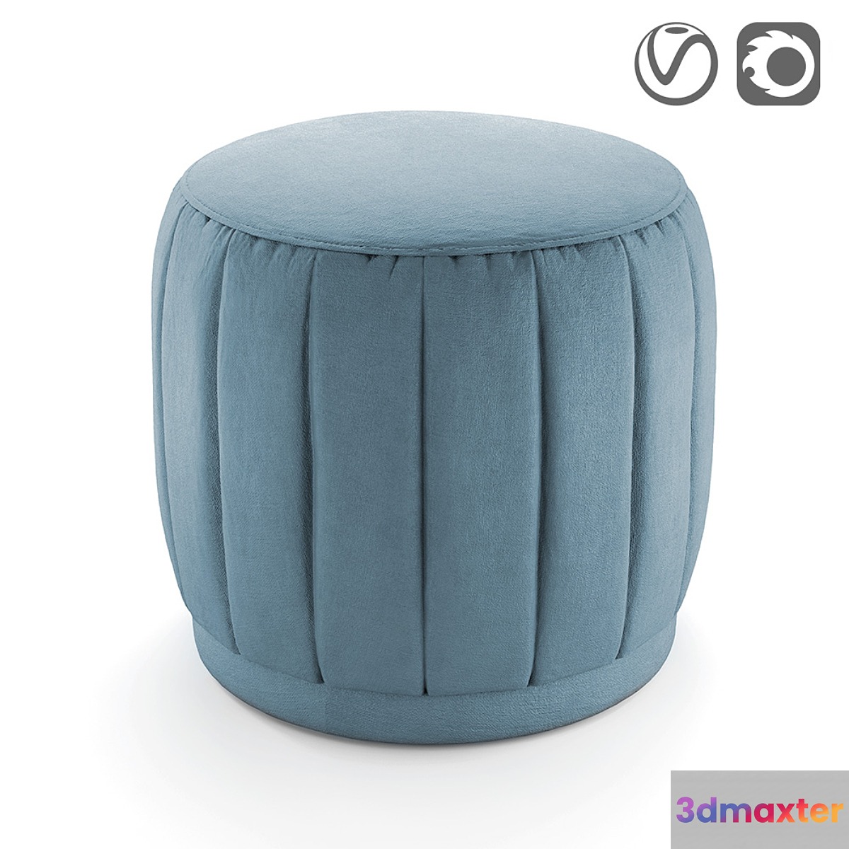 Pouf LEONE 3D Max