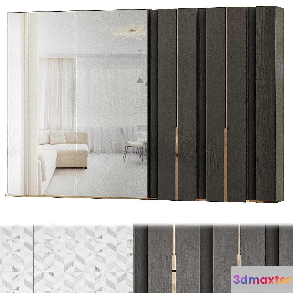 Modern wardrobe design - No.2