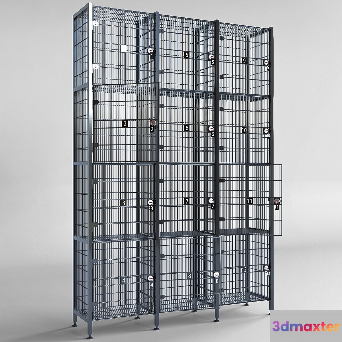 Luggage Storage 3D Max