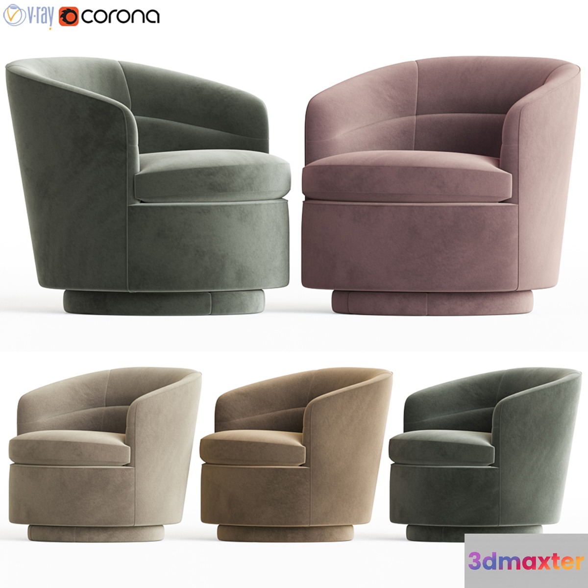 Viv Swivel Chair Westelm - No.2