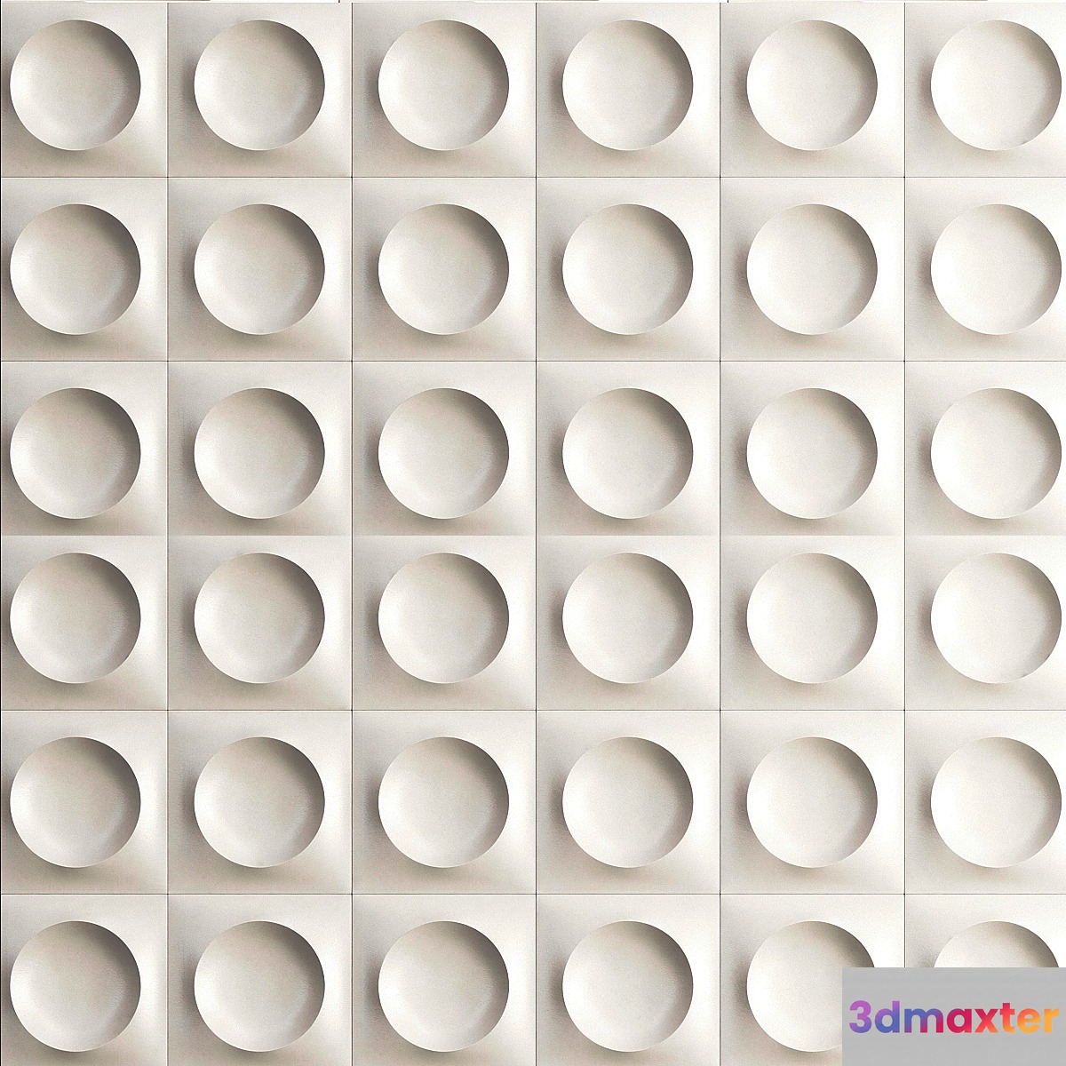 3d gypsum panels 3D Max