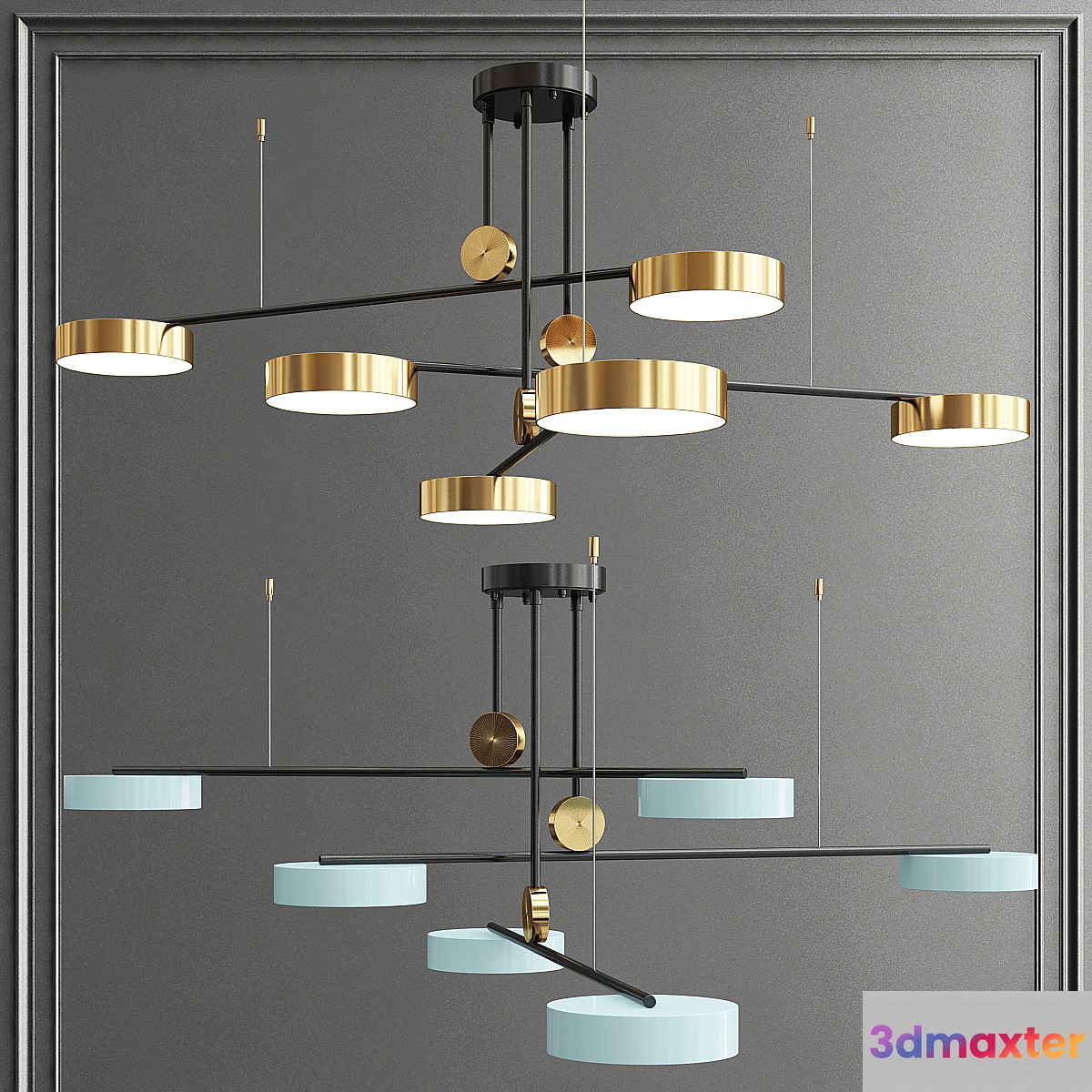 Led ceiling chandelier - No.4