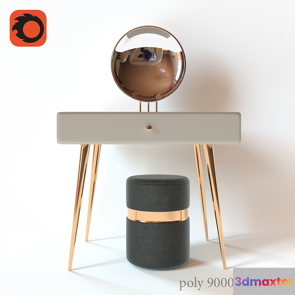 Topim mirror 3D Max