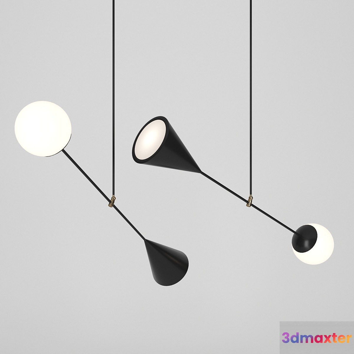 Spear Pendant Light – Large By Anna Karlin 3D Max