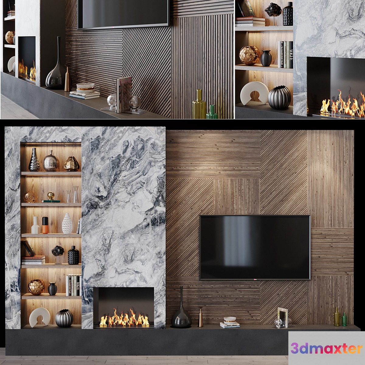tv set 102 3D Max