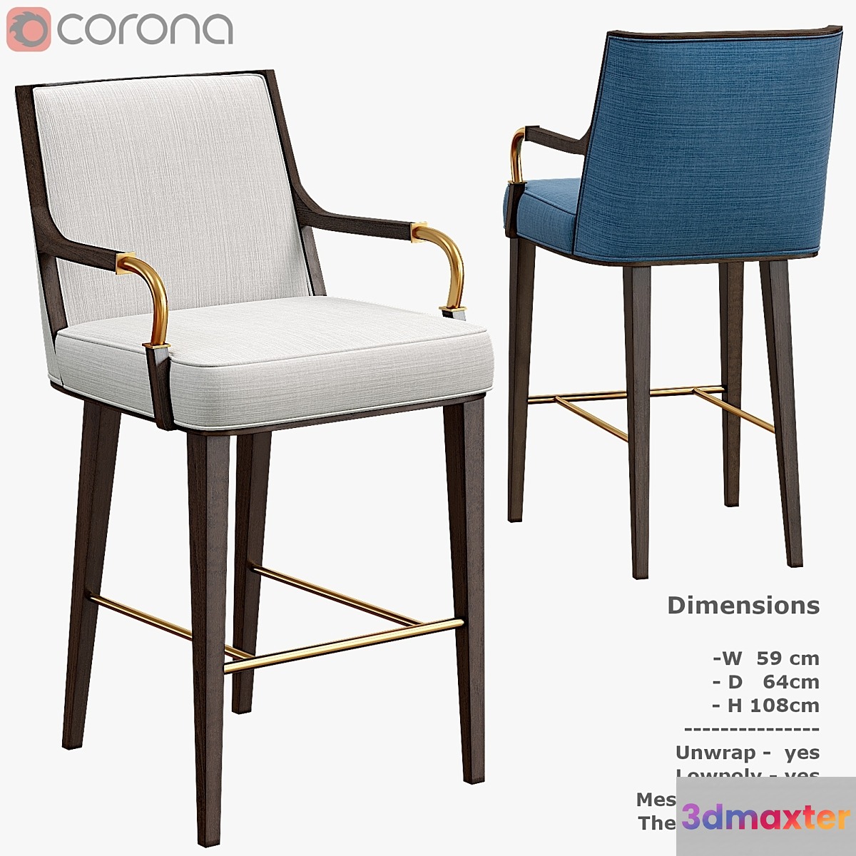 Yves bar stool