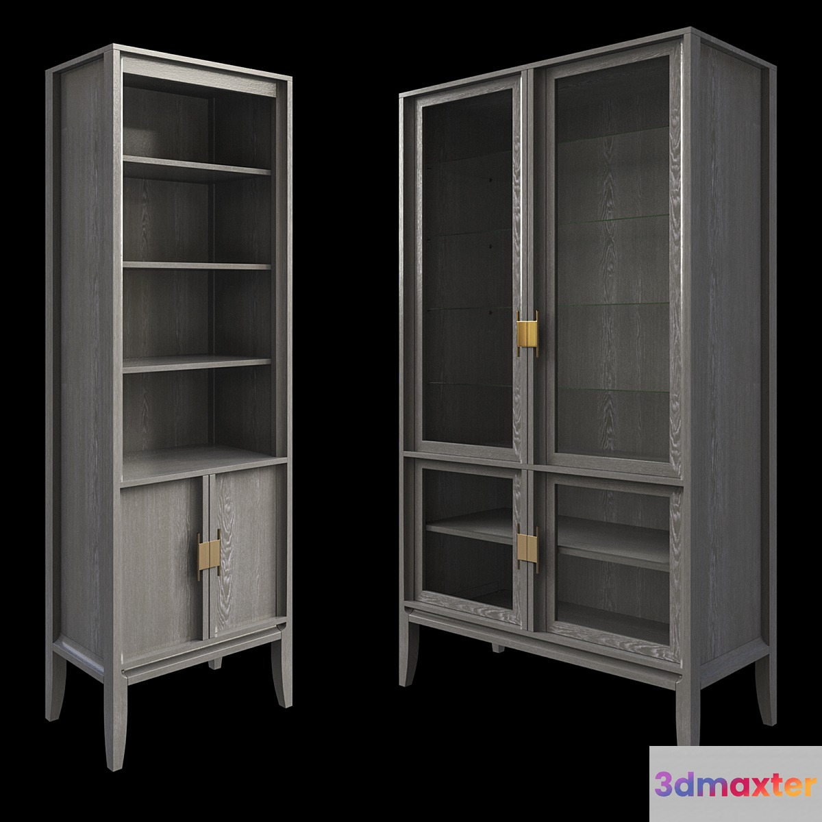 Dantone home city cabinet set 3D Max