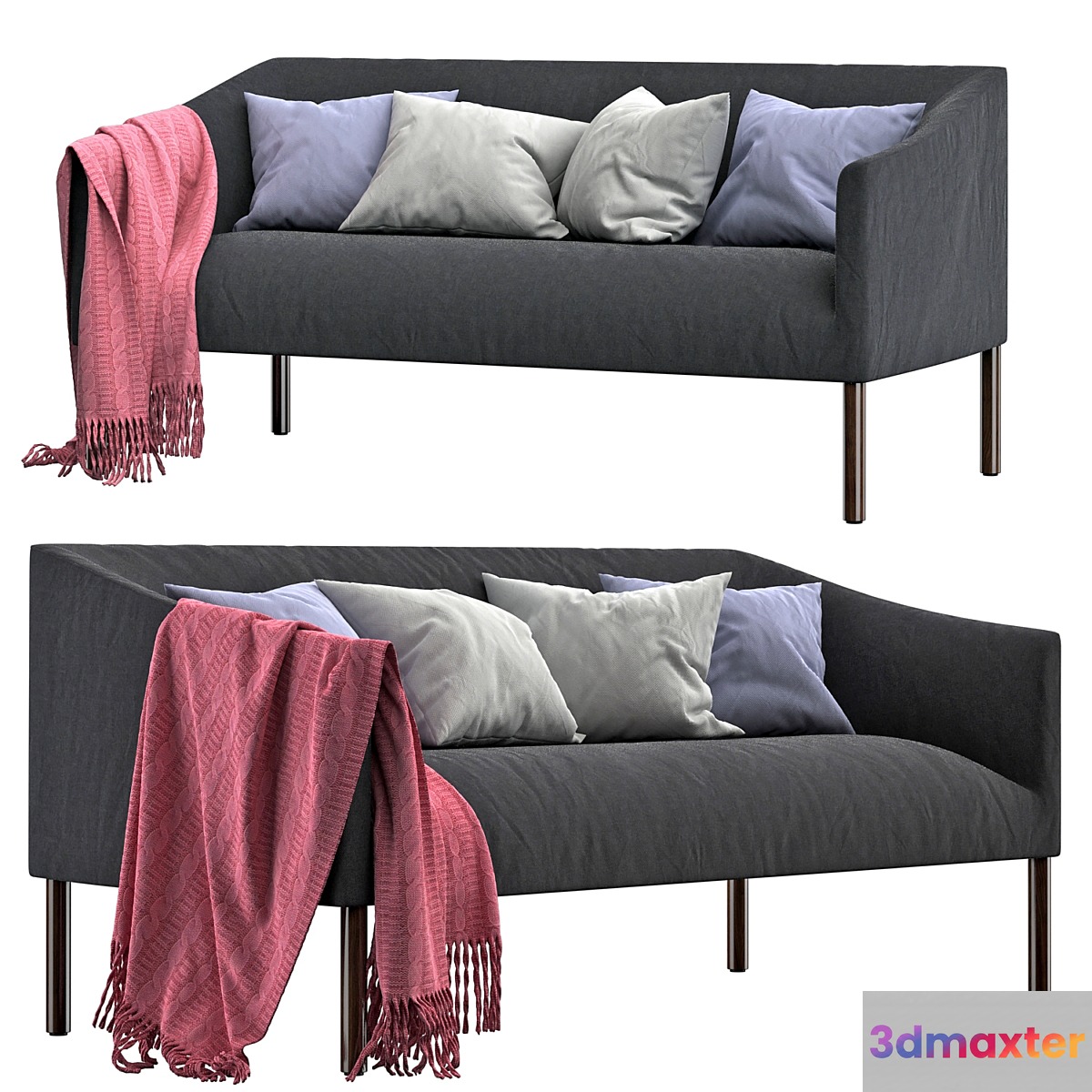 Bankside dark sofa