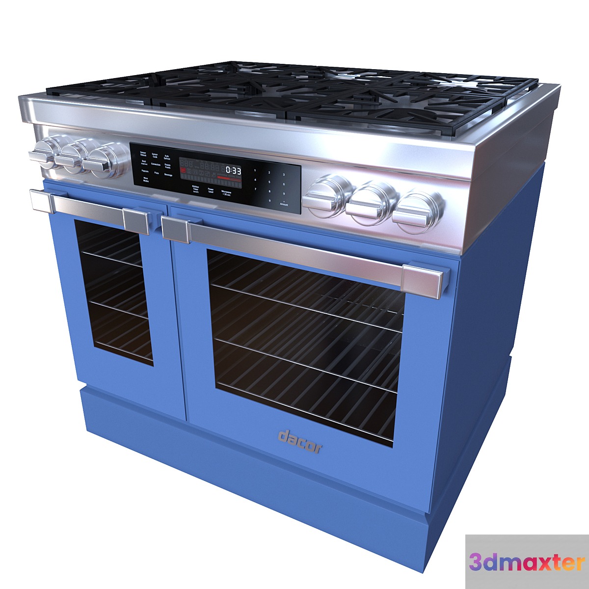 Dacor blue ranges 3D Max