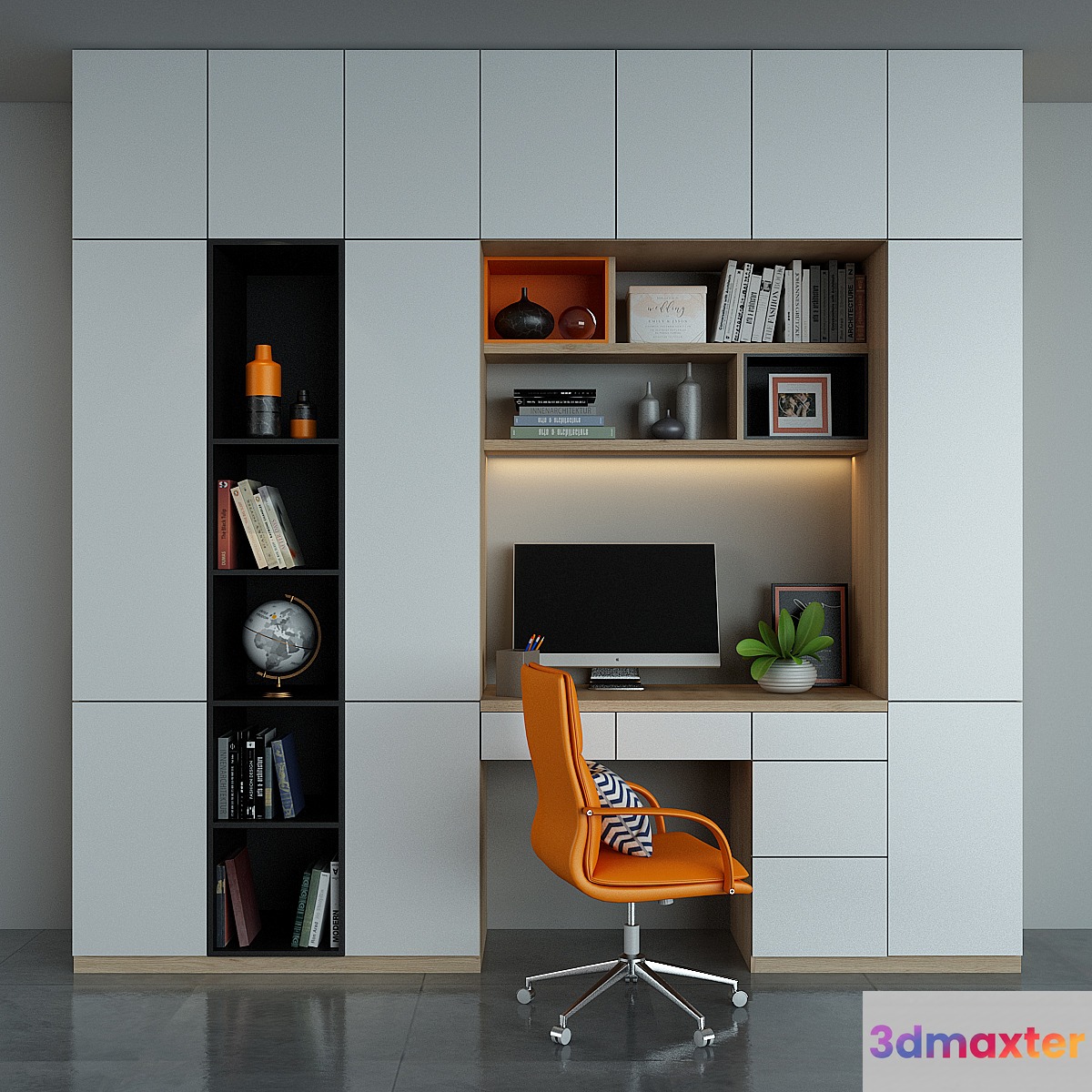 Home office white