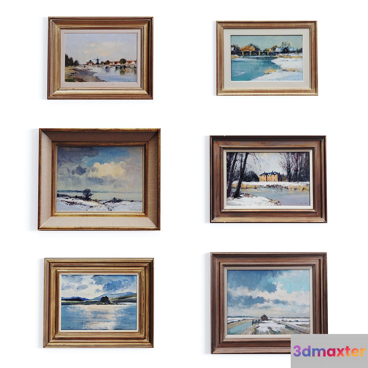 Paintings Set by Ian Houston
