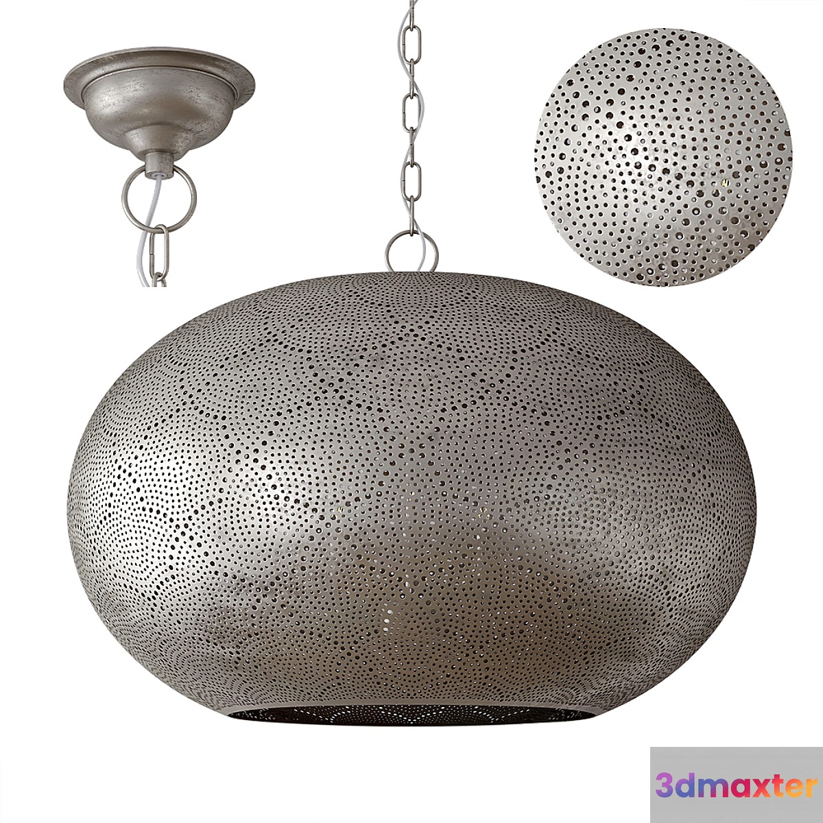 Restoration Hardware | Delia pendant 3D Max