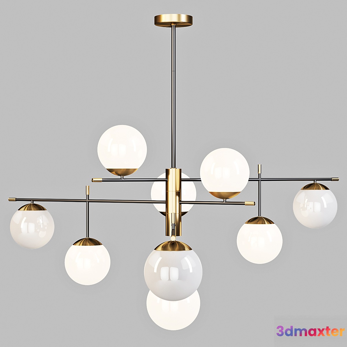 Maytoni: Pendant Lamp - Nostalgia (MOD048PL-09G) - No.3