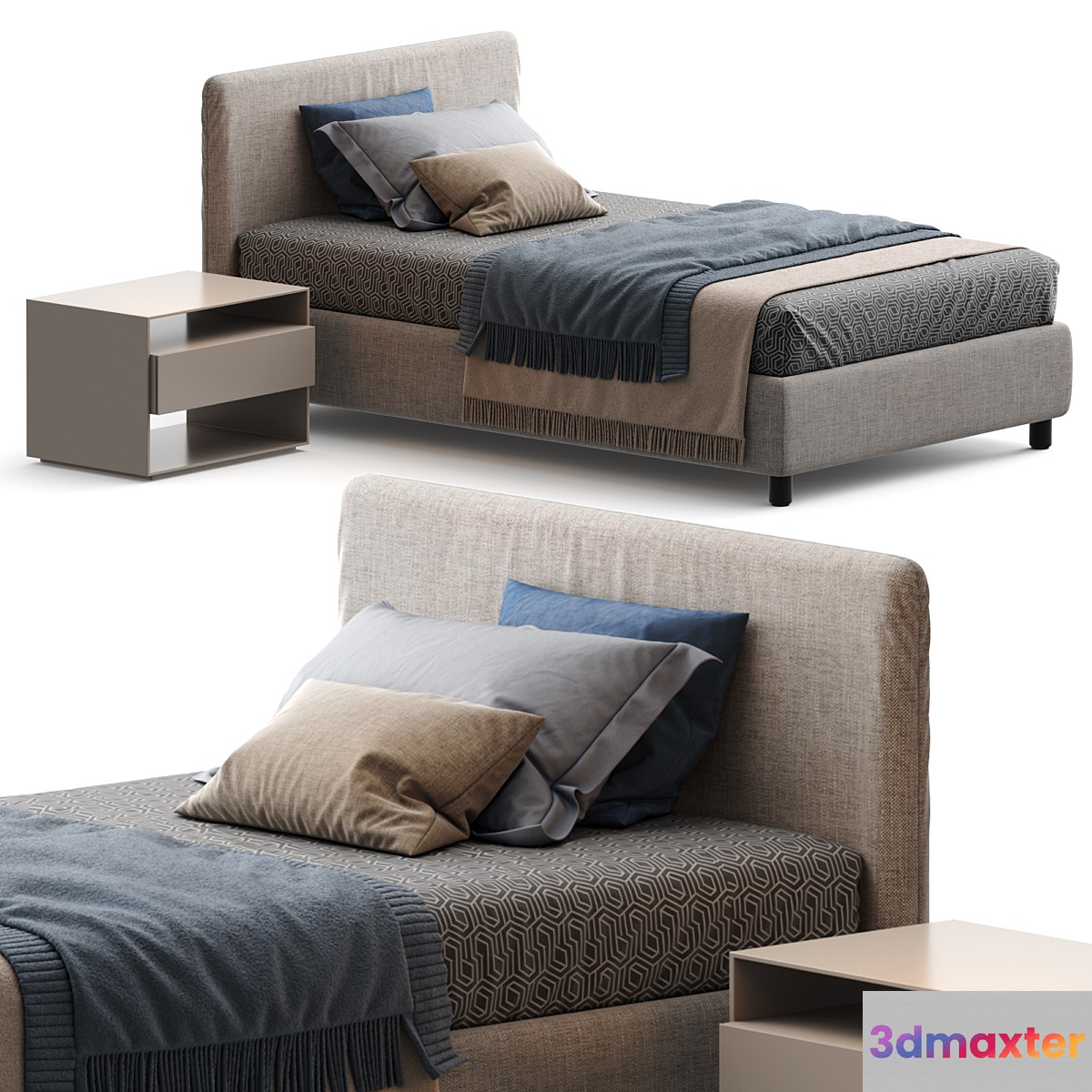 Flou bed notturno - No.2