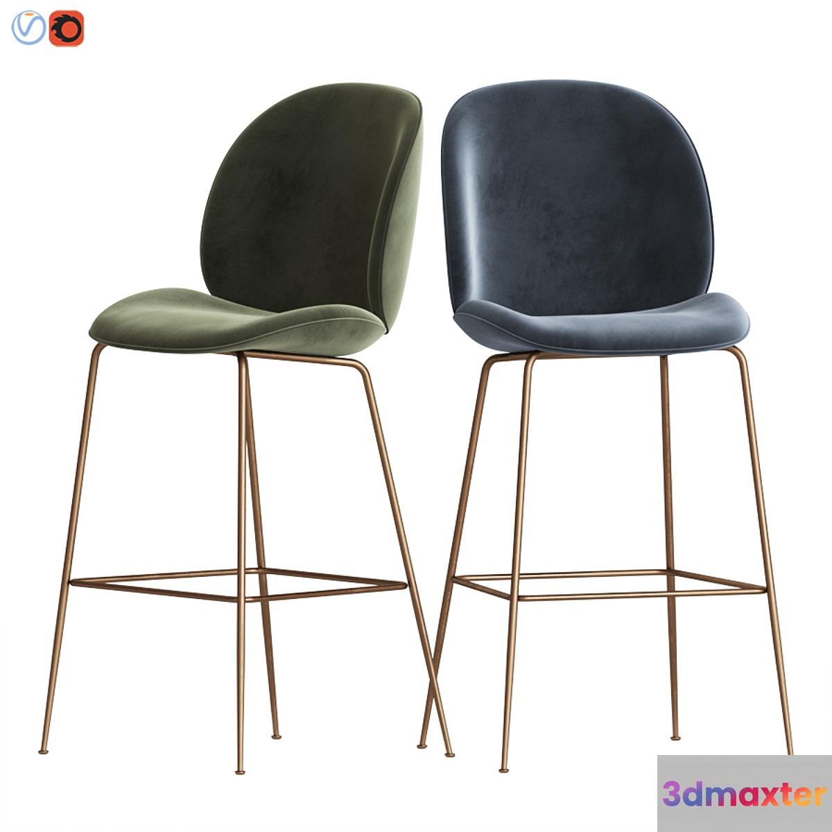 Beetle Bar Chair Gubi