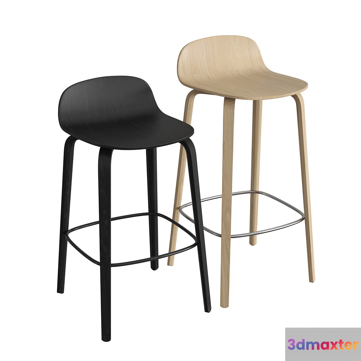 Visu Bar Stool 3D Max