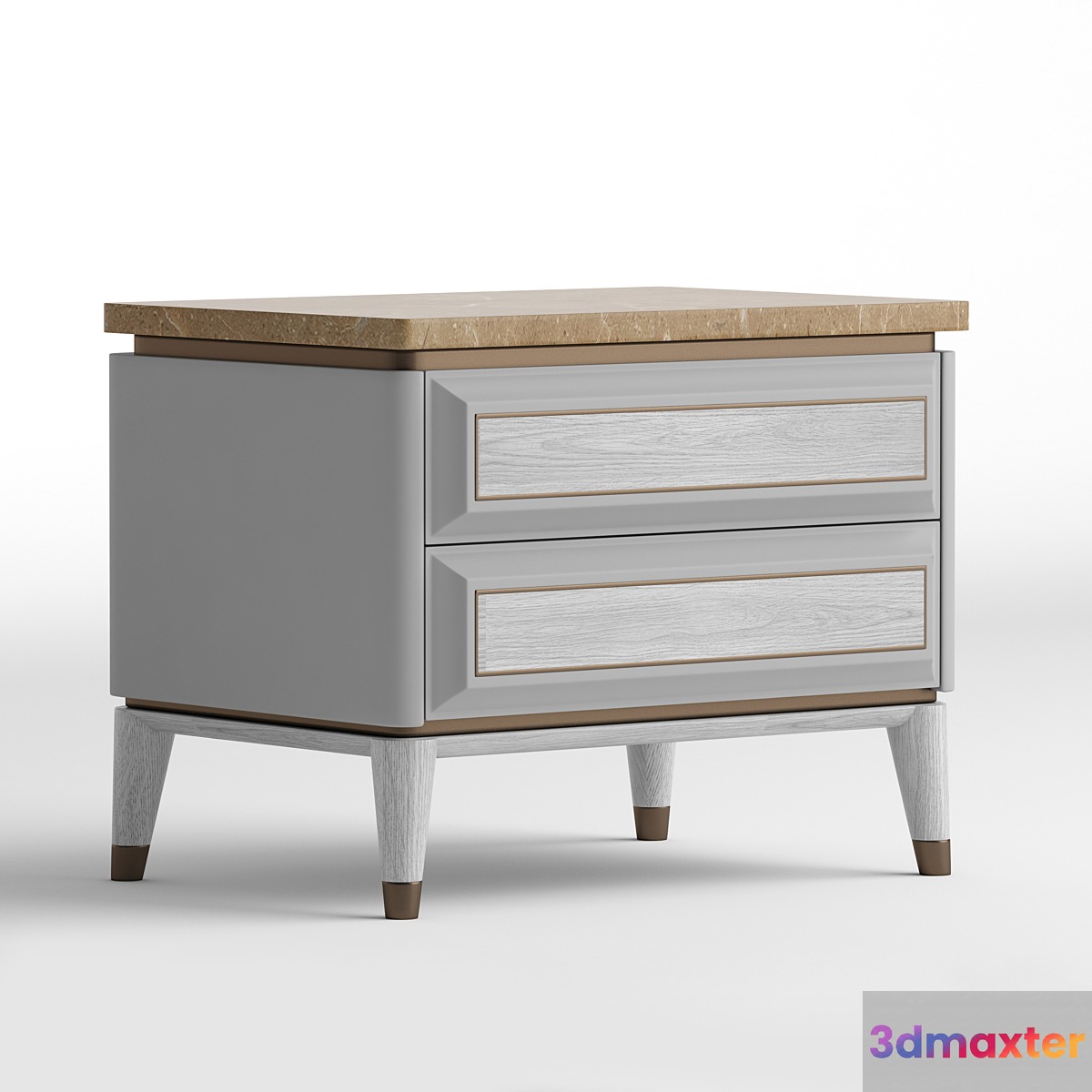 Cipriani Homood Blue Moon night side table 3D Max