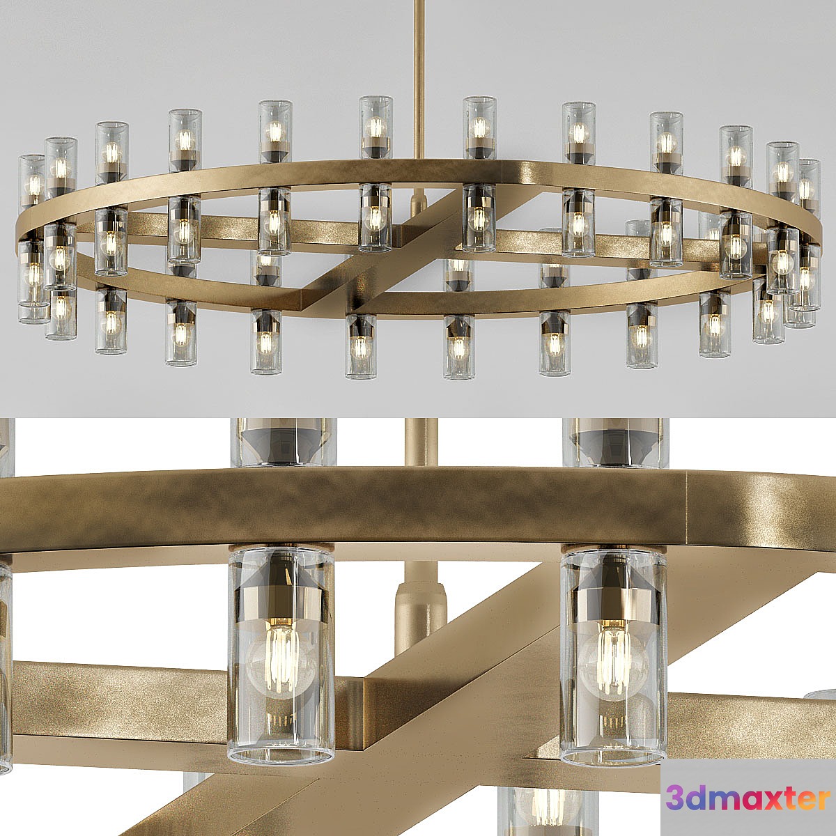 Arcachon Round Chandelier Collection RH
