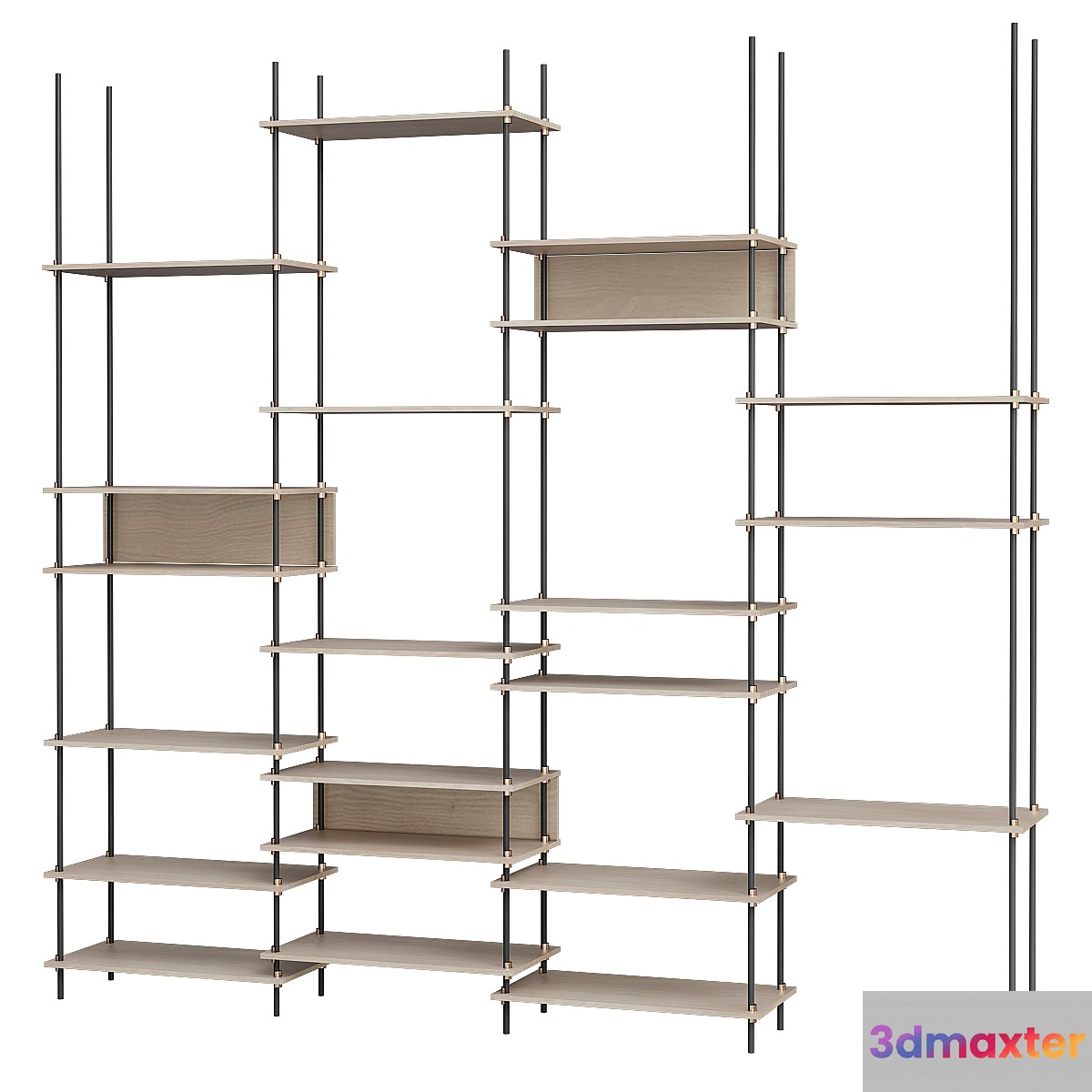 Shakedesign Bookcases No. 8 3D Max