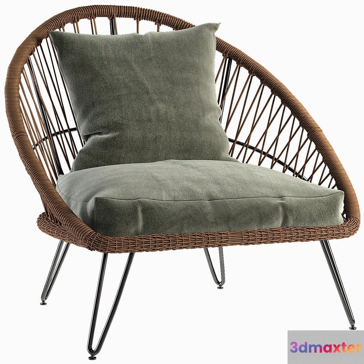 Outdoor Armchair Realistic