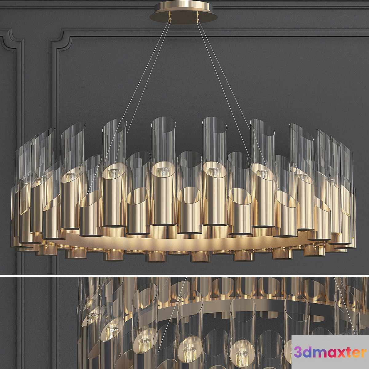 kebo luna chandelier