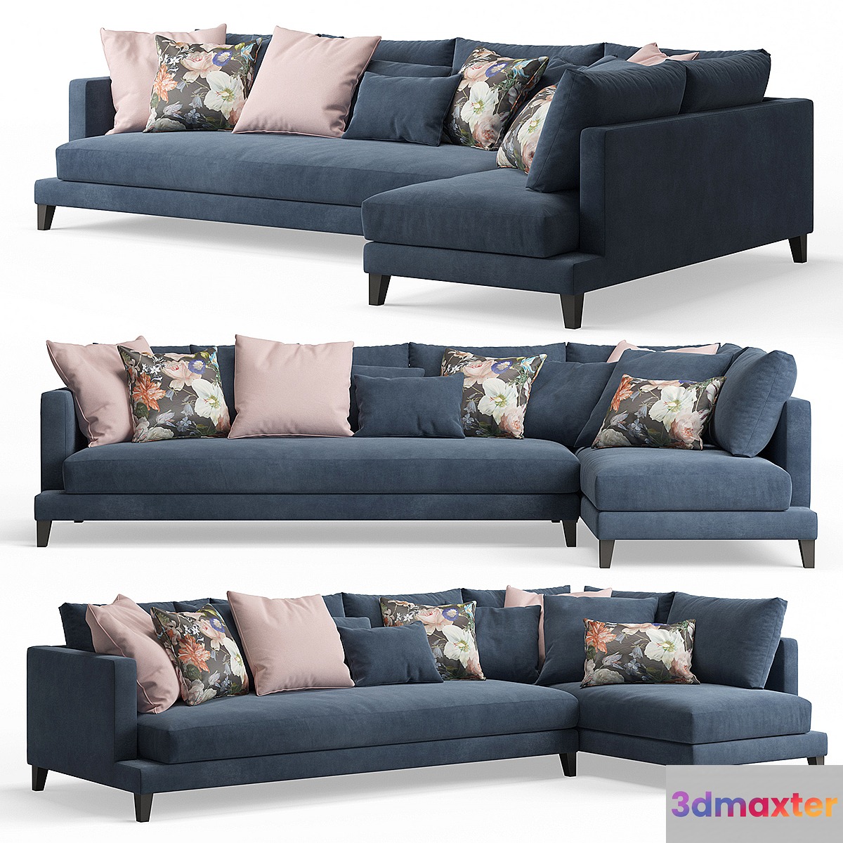 Grace Modern Corner Sofa - No.2