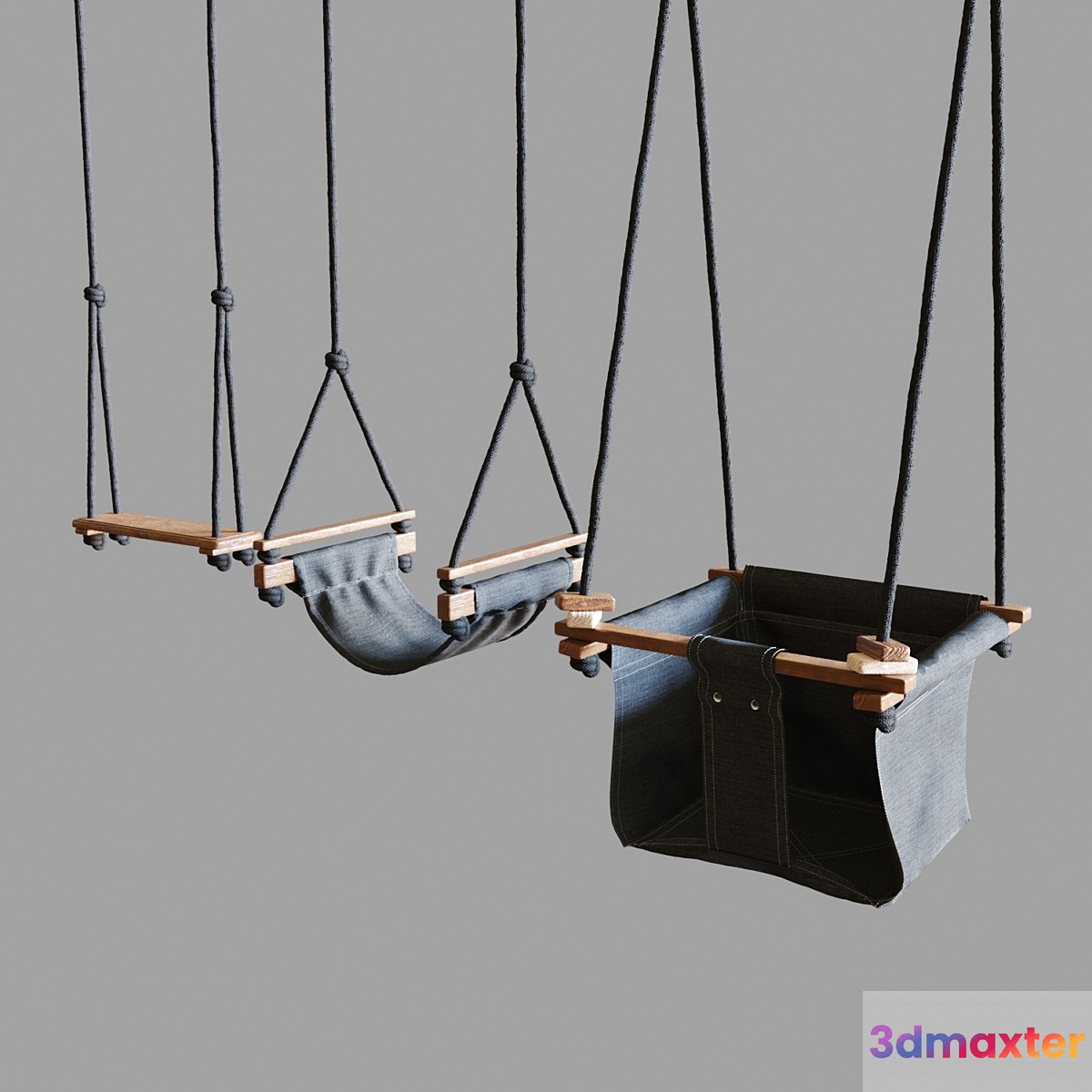 Swing Solvej Swings 3D Max