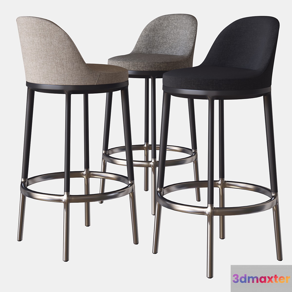 caratos maxalto stool bb italia - No.4