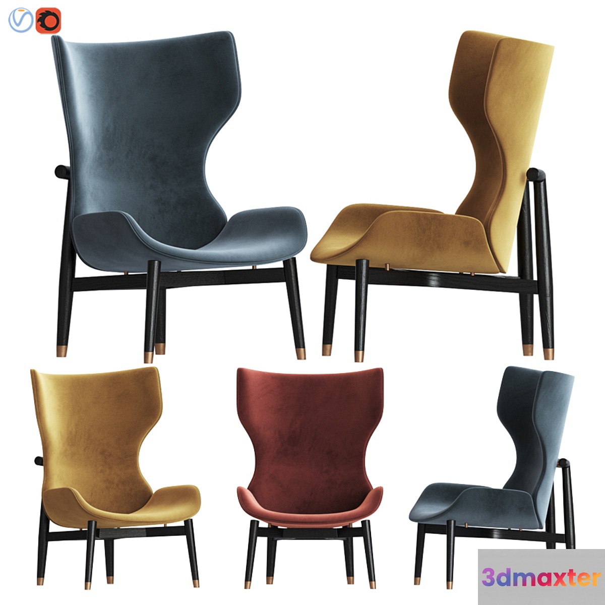 Jorgen Armchair Baxter