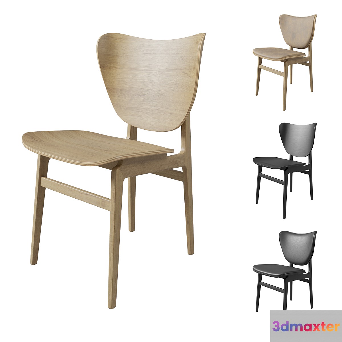 Norr11 Elephant Dining Chair 3D Max