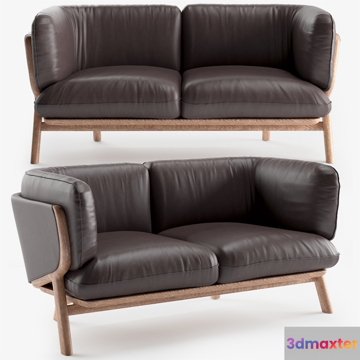 STANLEY 2 Seat Sofa 3D Max