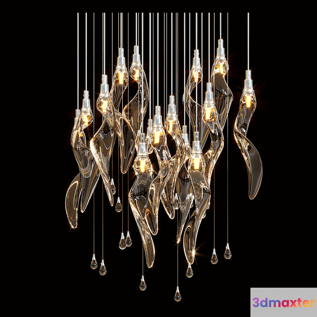 Chandelier Light Vargov 3D Max