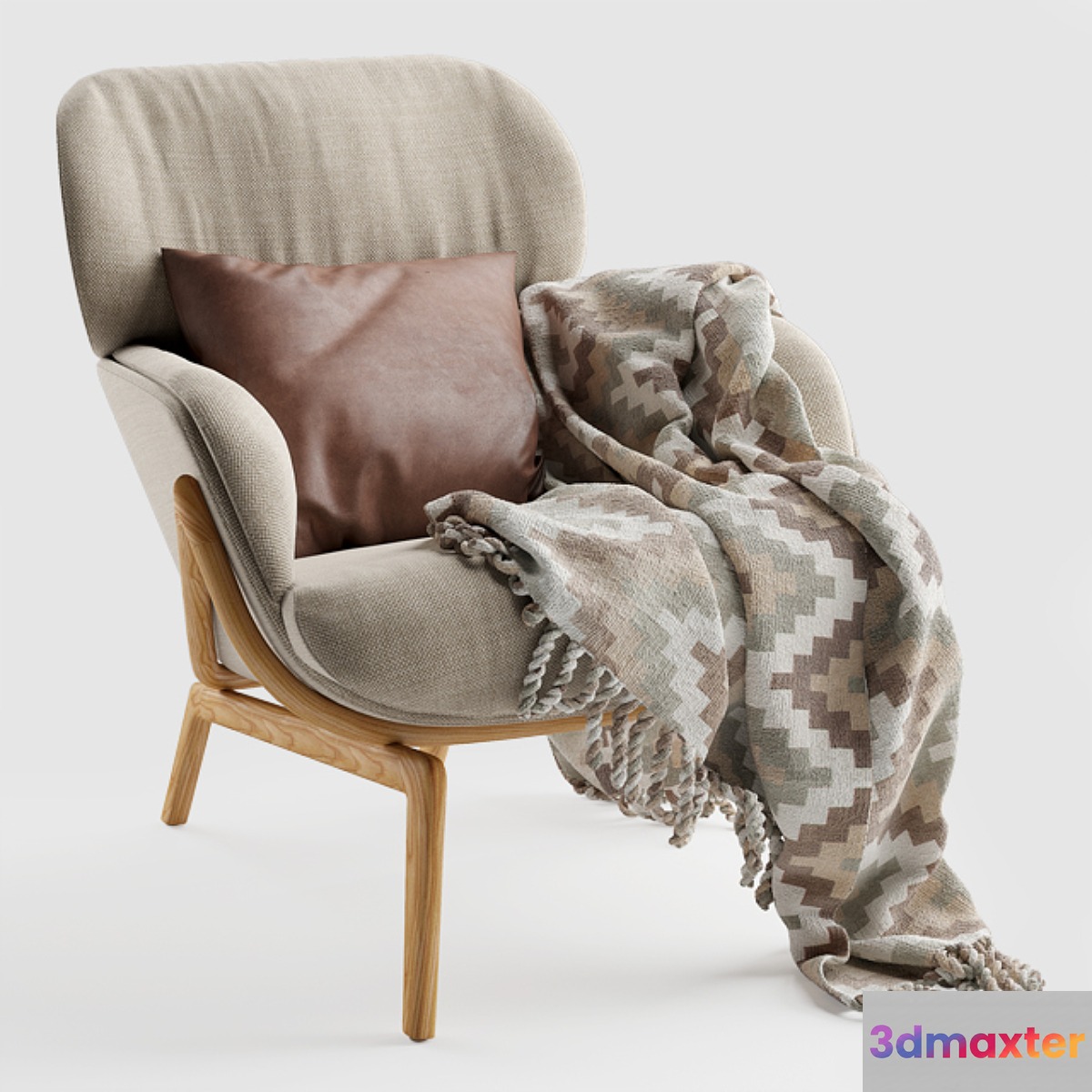 ELYSIA lounge chair 3D Max
