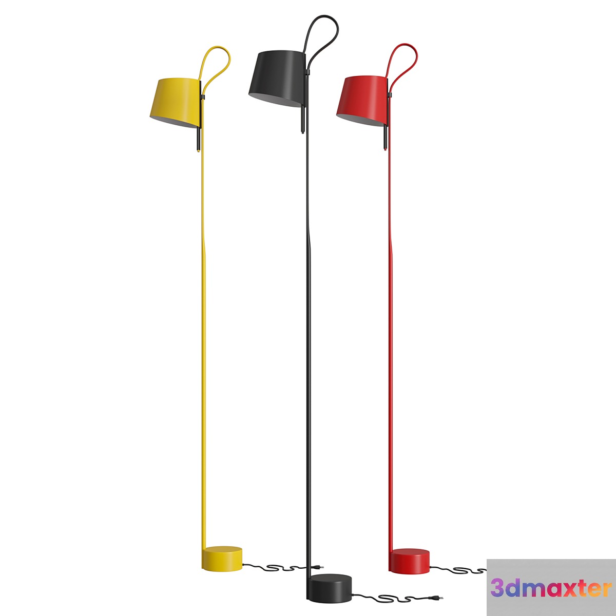 Rope Trick Floor Lamp 3D Max