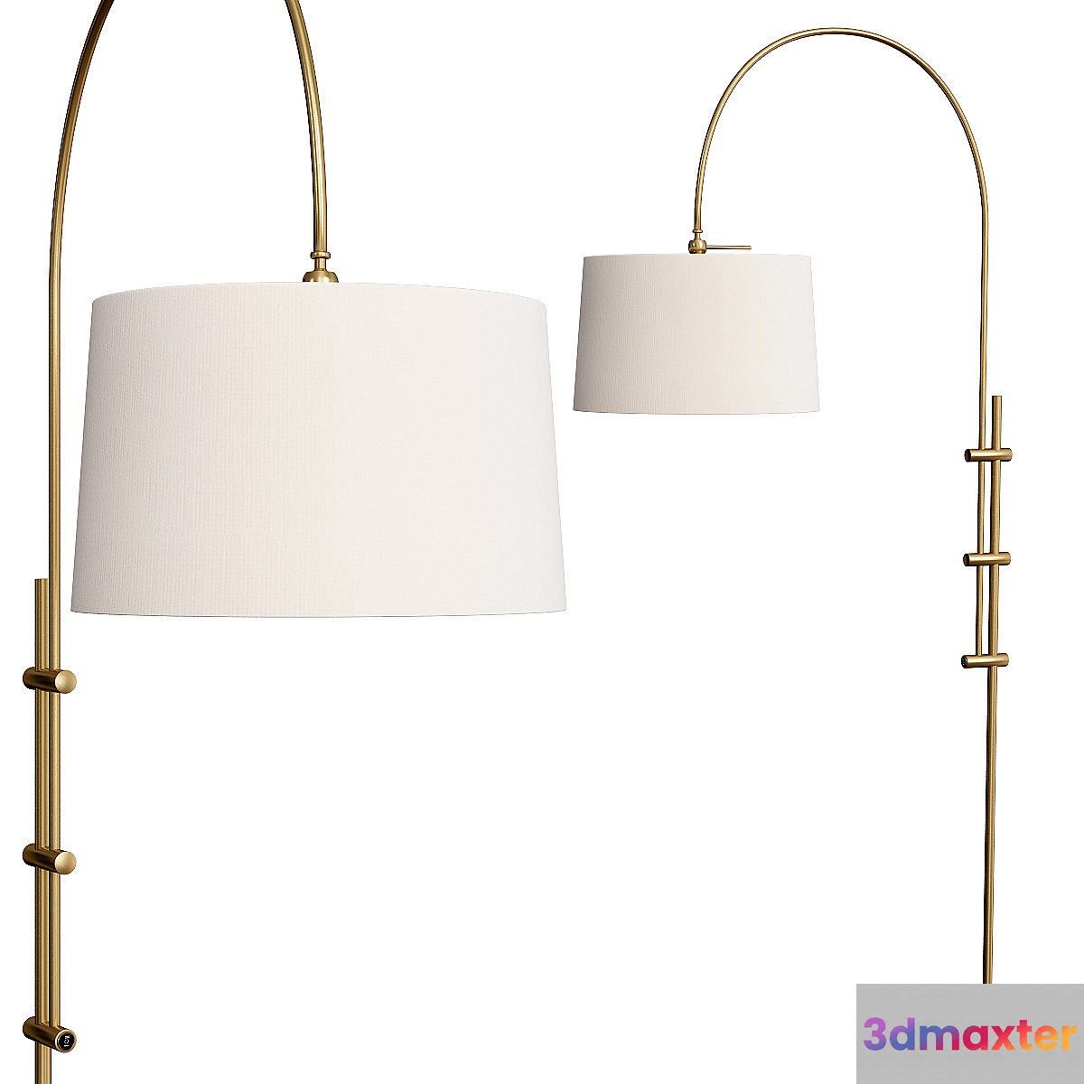 Maren arc floor lamp