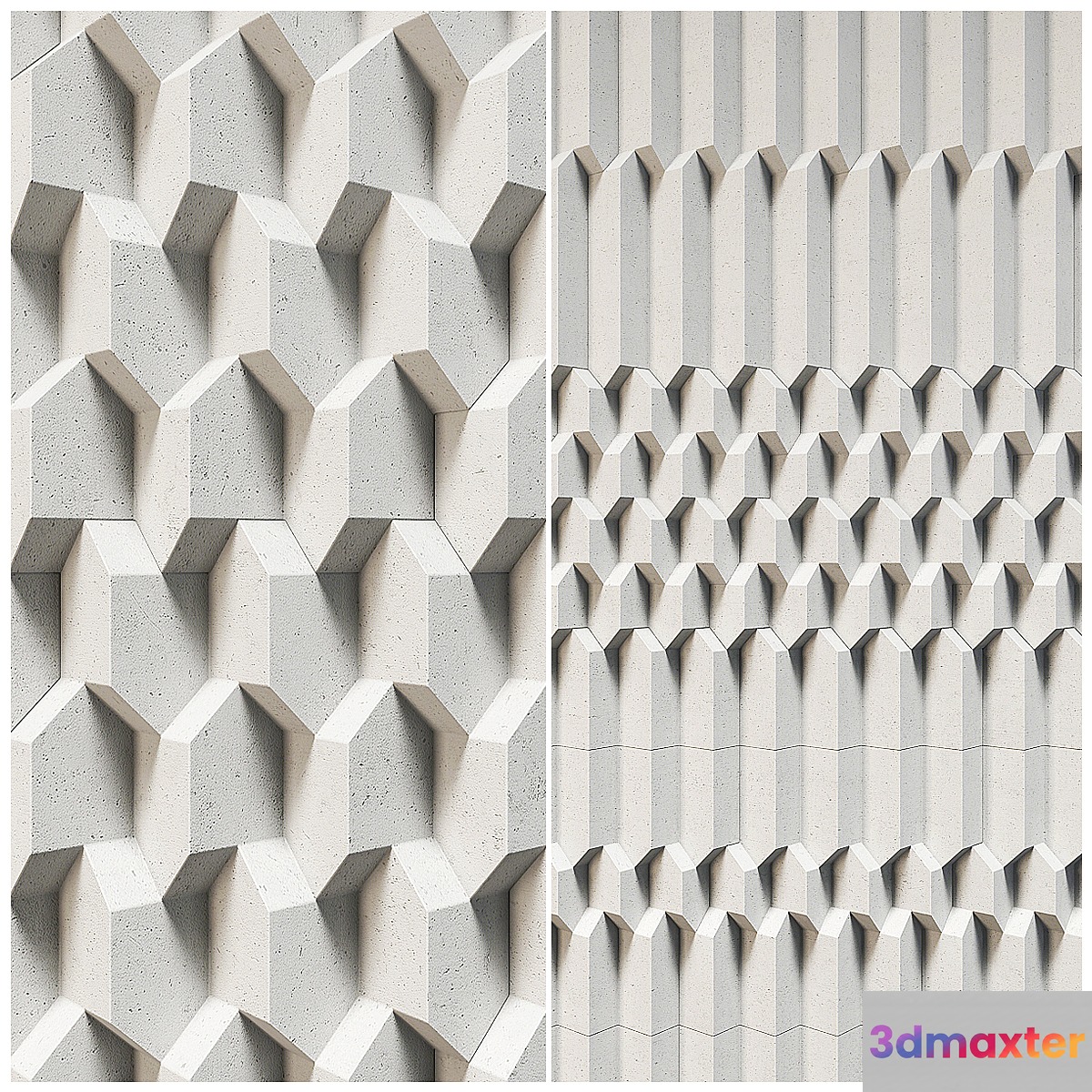 3D Panels Giovanni Barbieri Trifaces