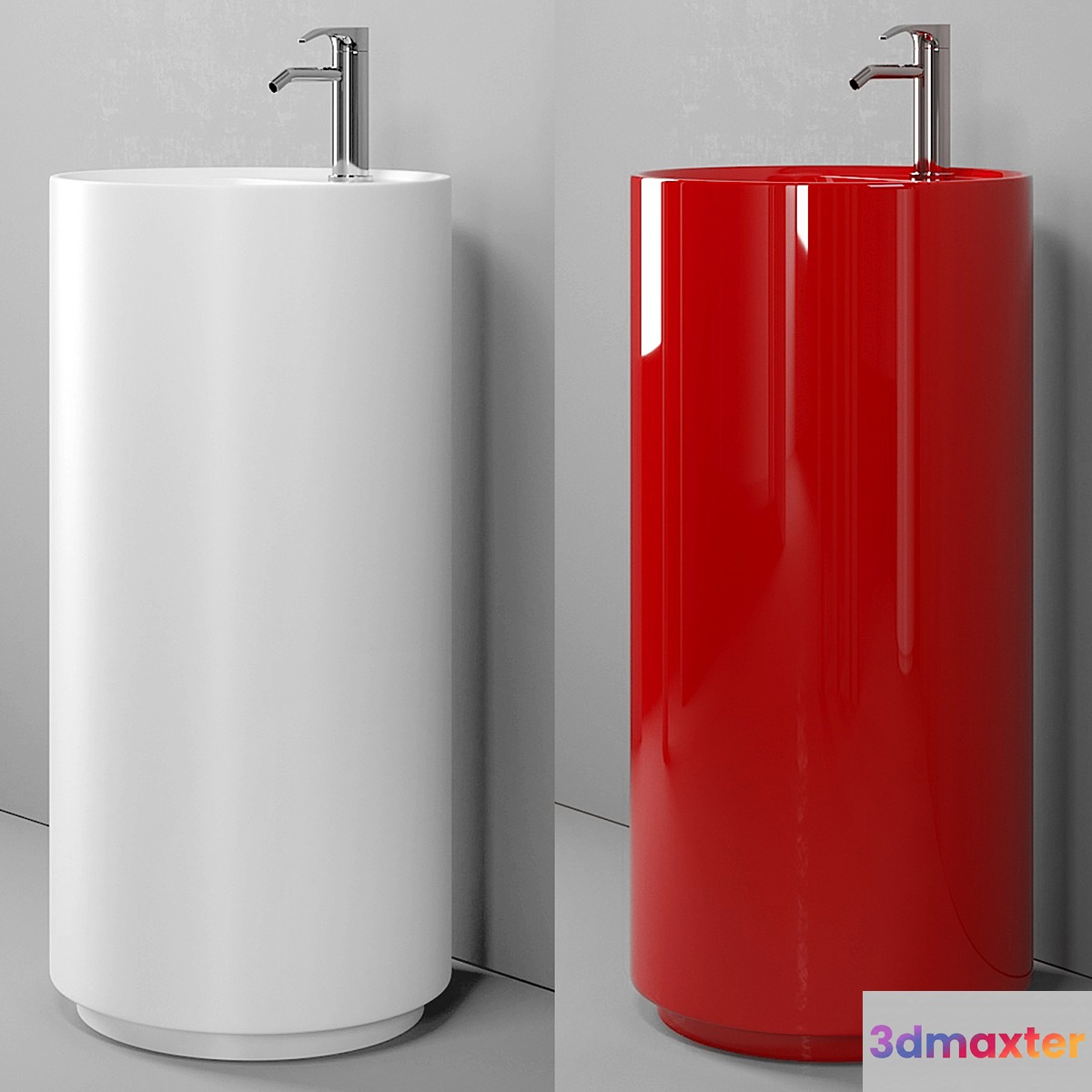 Prodigg bathrooms 3D Max