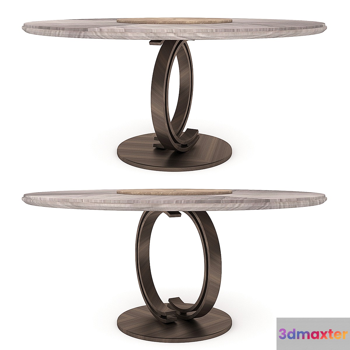 Round Dining Table Blue Moon