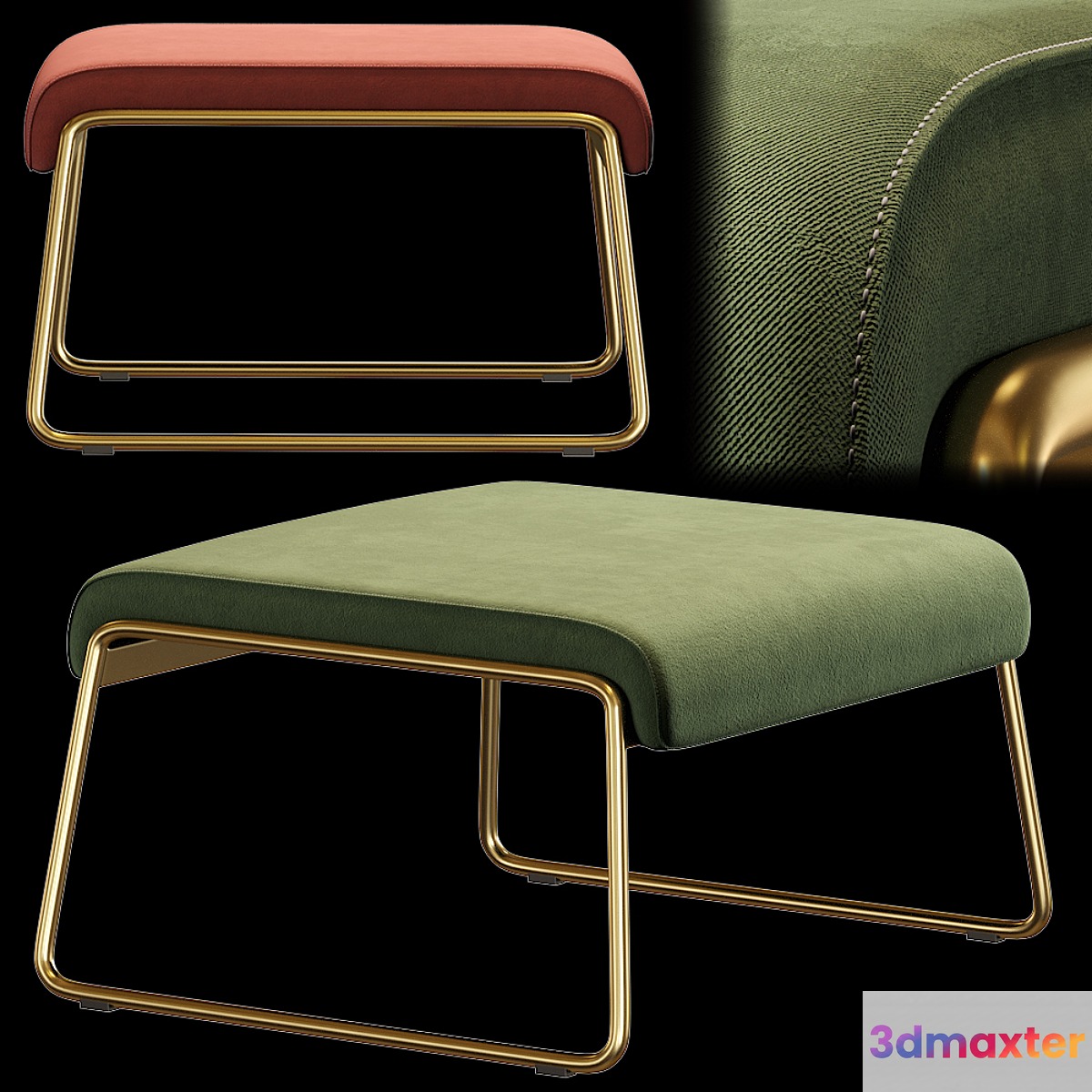 Scab Design Lisa Lounge pouf