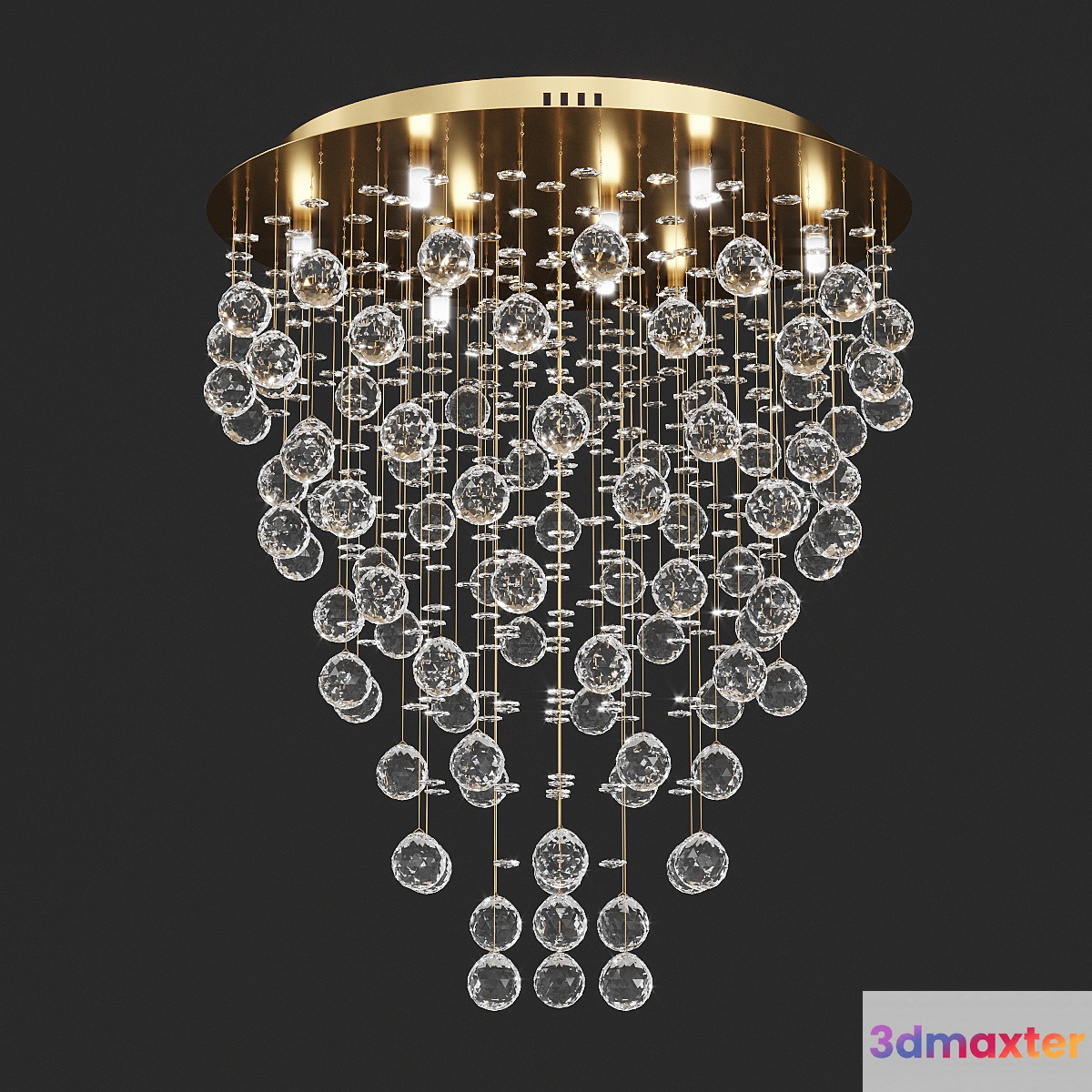Maytoni 58591 Gold 3D Max