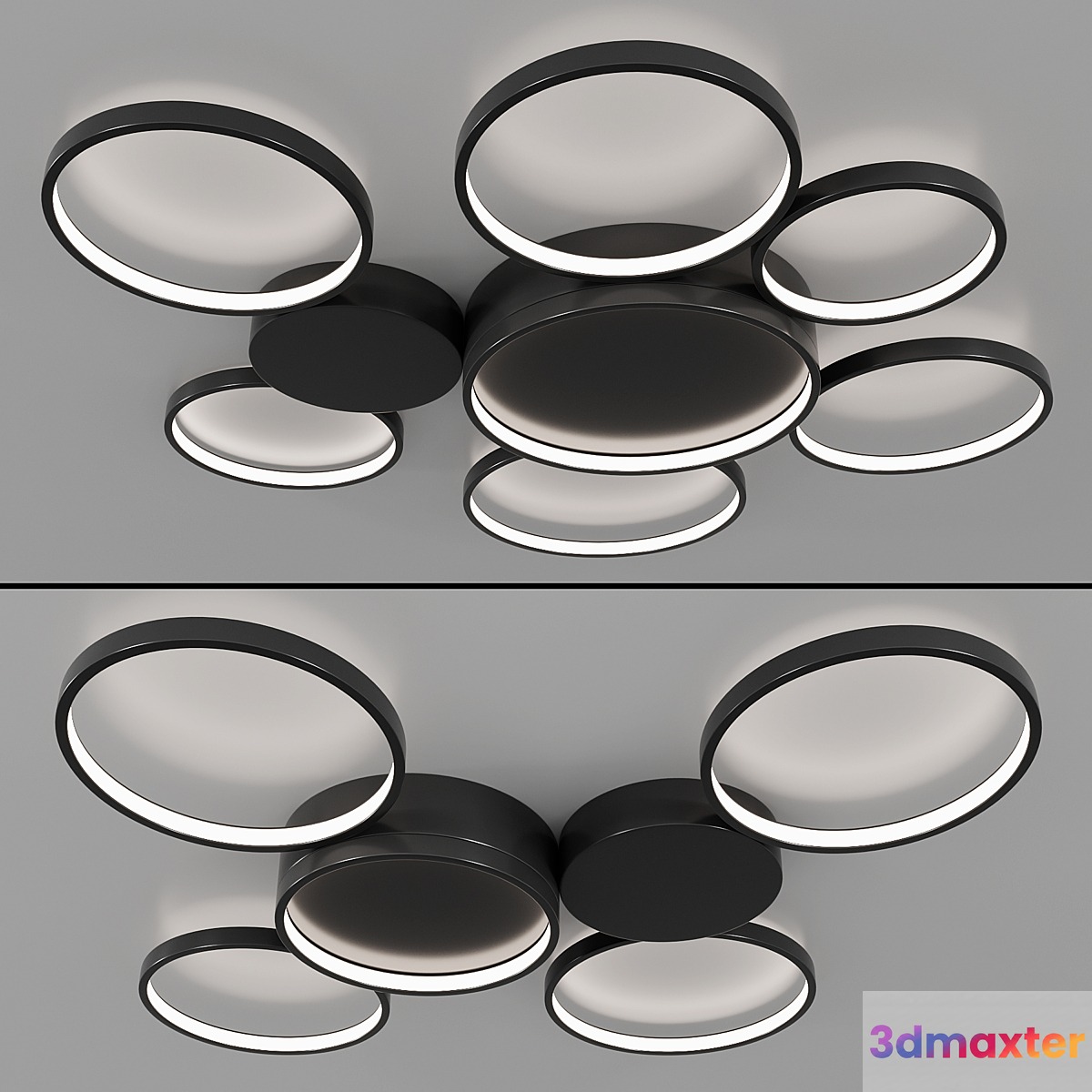 TWINE_Set_5_7_rings 3D Max